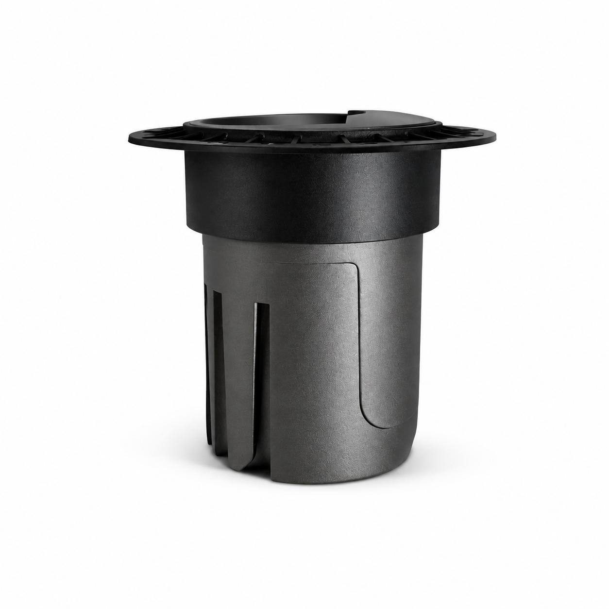 The UNIFO Trimless body from the side, showing the depth the wall has to take.