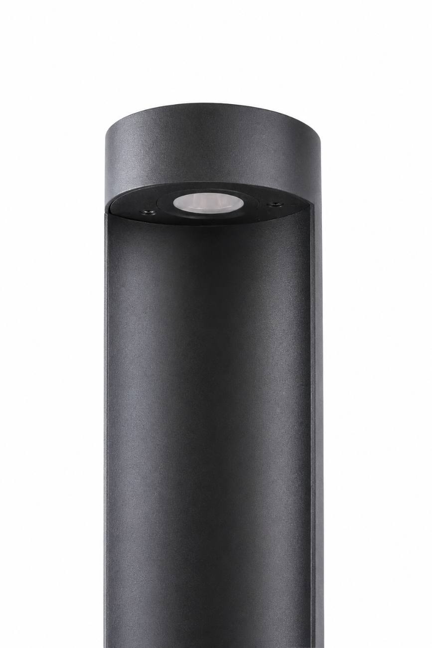 Rayteck Lawn-01 — Bollard/Landscape, 10W, 3000k, CRI90+, 36° beam, IP65, Black Die Cast Aluminum, Ø120 × H600 mm, AC 220V