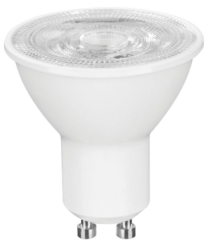 GU10 — 7W Dimmable Lamp · 2700K · 36° · White · 450 lm