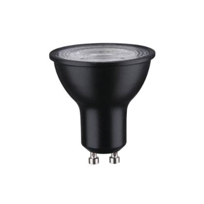 GU10 — 9W Lamp · 6000K · 36° · Black · 830 lm · CRI90