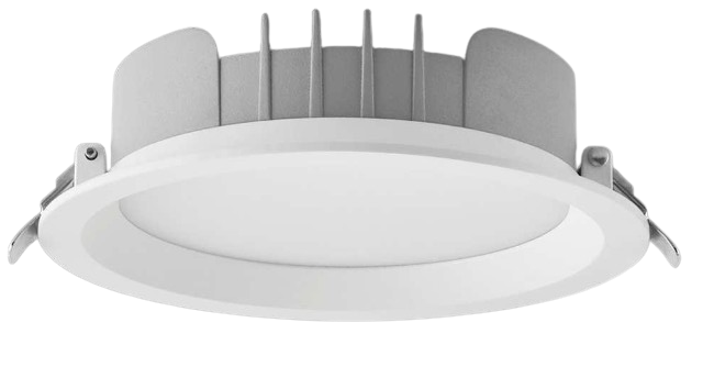 HANSO — 8W Round Downlight · 3CCT 3K/4K/6.5K · IP44 · Driver incl.