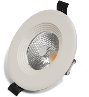 RADIANCE — 7W IP55 Recessed COB Downlight · 36° · White · IP55