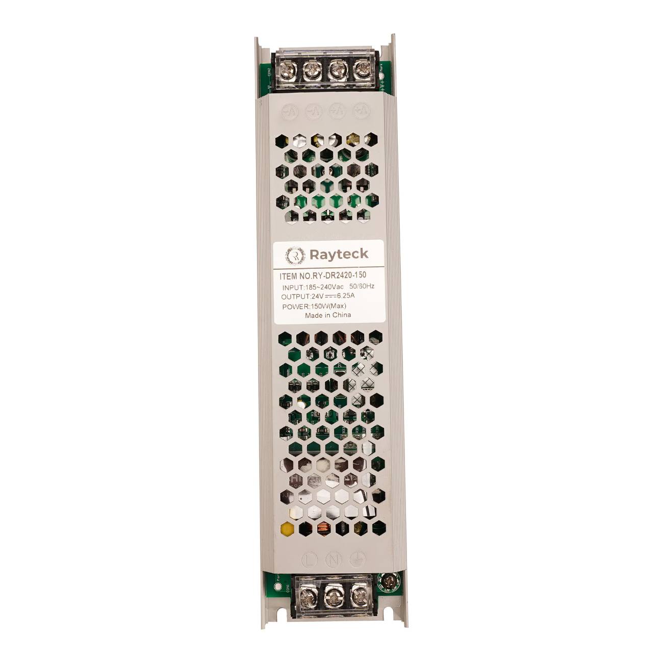 LED Driver — 24V · 150W · IP20 · 220×53×21 · 2yr