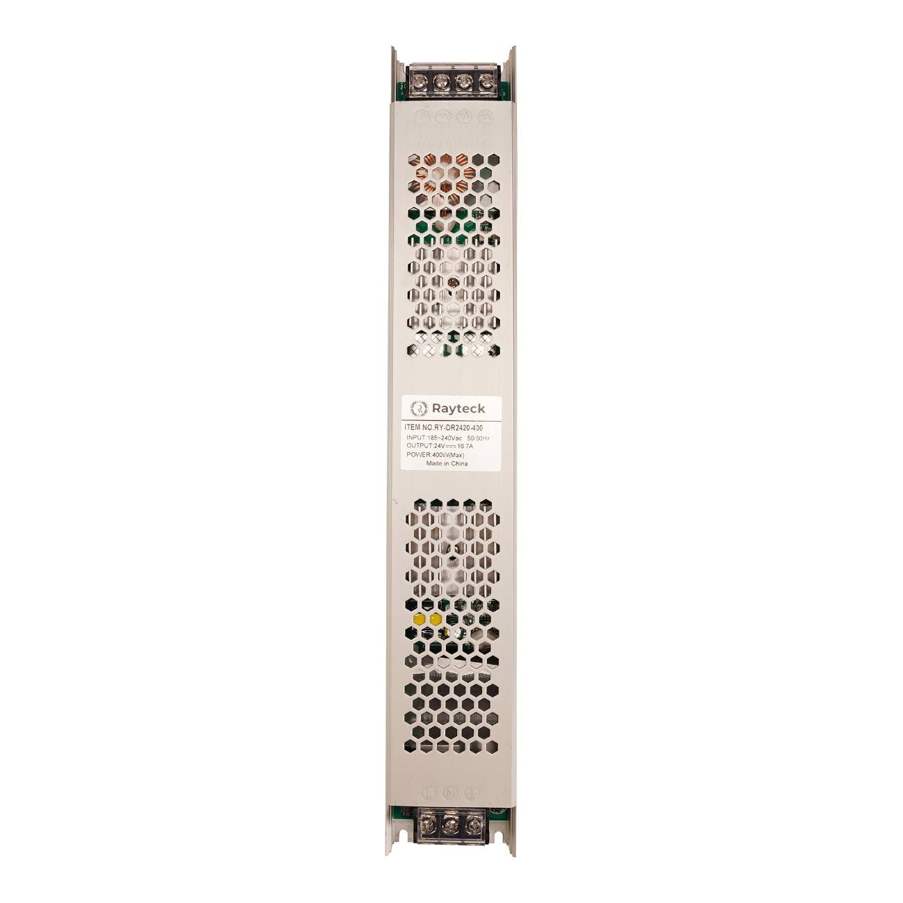 LED Driver — 24V · 400W · IP20 · 335×53×23 · 2yr