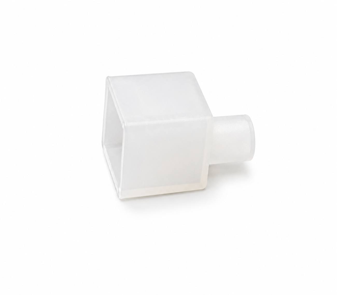 Silicone end cap for NEONFLEX 12×12, providing a clean finish and added protection against dust and moisture.