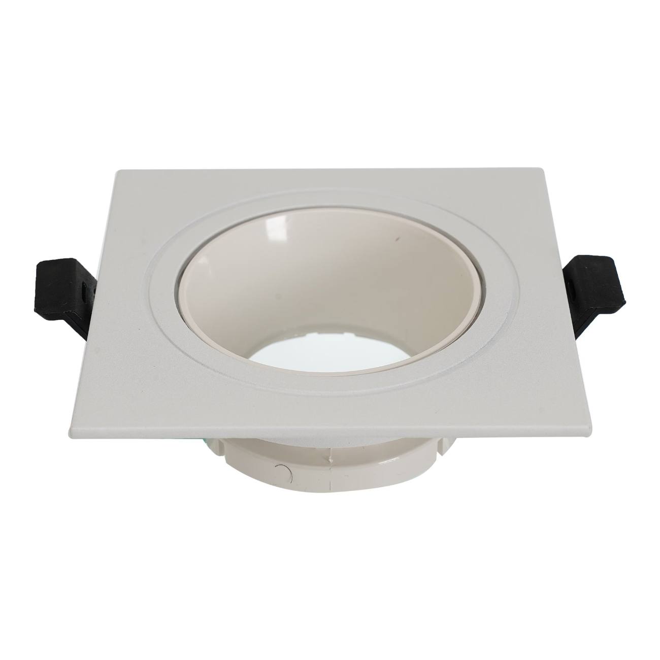 EliteEdge Square Frame · White Reflector · 92×92×25 · Single