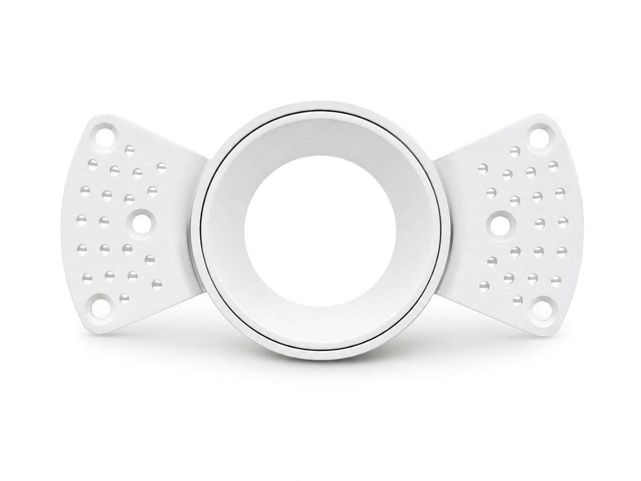 SMOOTH Trimless Frame · White · Ø62 · Cut-Out Ø65 · Plaster-In