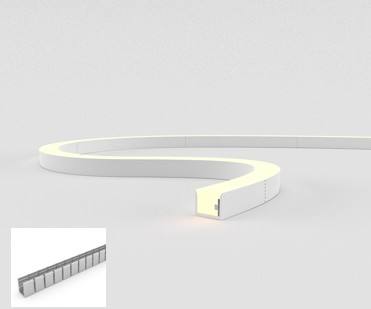 Rayteck Neo1616 — Neon Flex, 10W/m, 1800-4000K, CRI90+, IP68, Silicon, 16 *16mm, Side Bend
