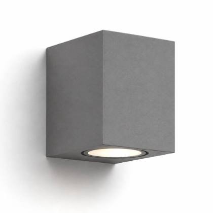 ECLIPSE S Wall Light · GU10 · IP54 · Grey · 80×75×65 · Die-Cast
