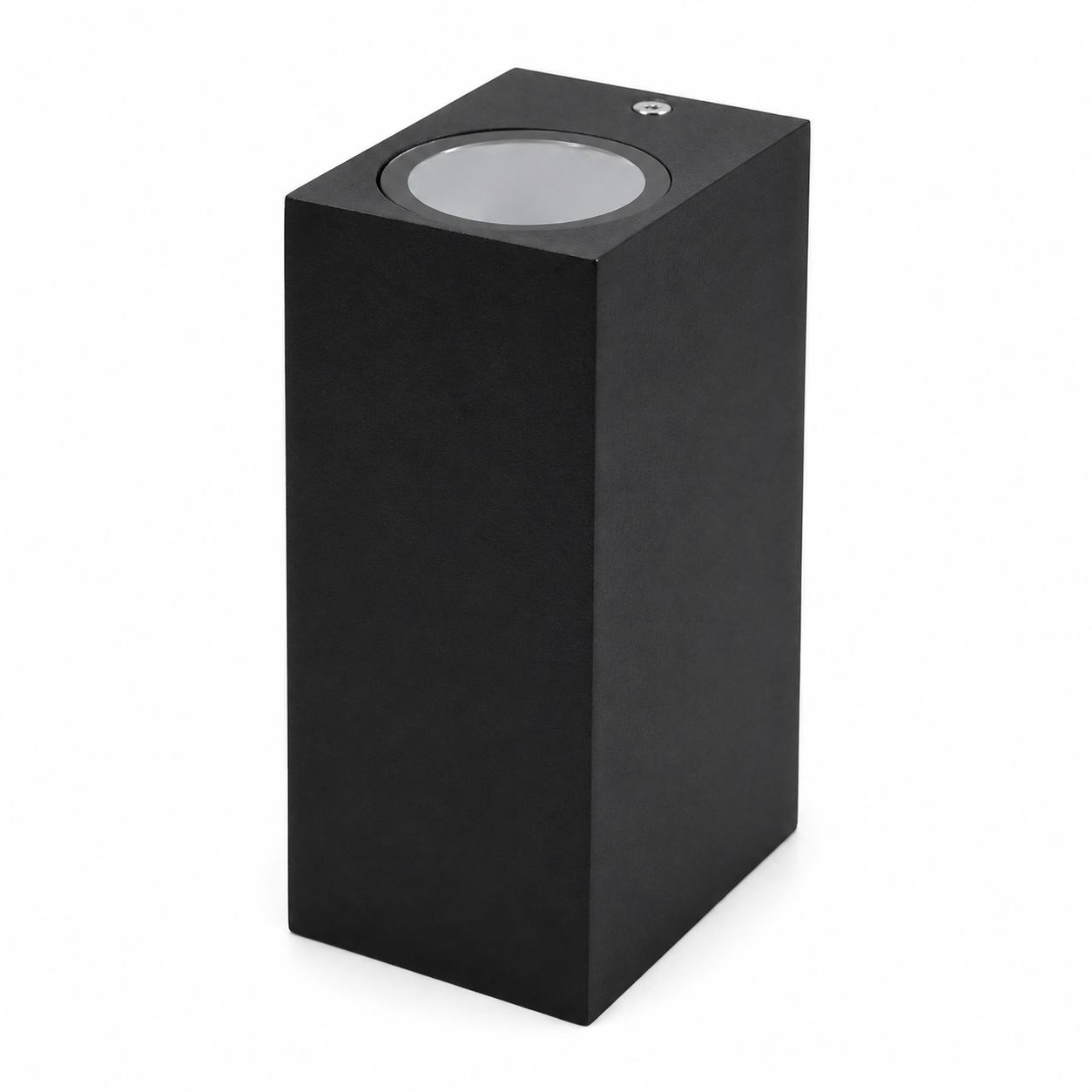 Twilight S Up&Down Wall · GU10×2 · IP54 · Black · 155×75×65