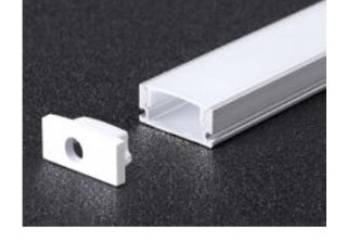 1715S Aluminum Profile · 17×15×2000 · Surface · PC cover · diffuser