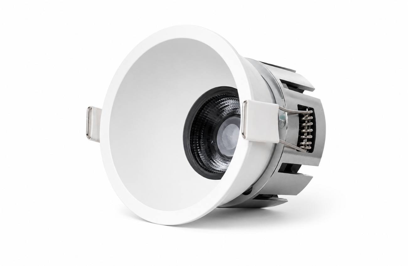 Dome — 10W Recessed Spotlight · 3000K · White Anti-Glare · IP65