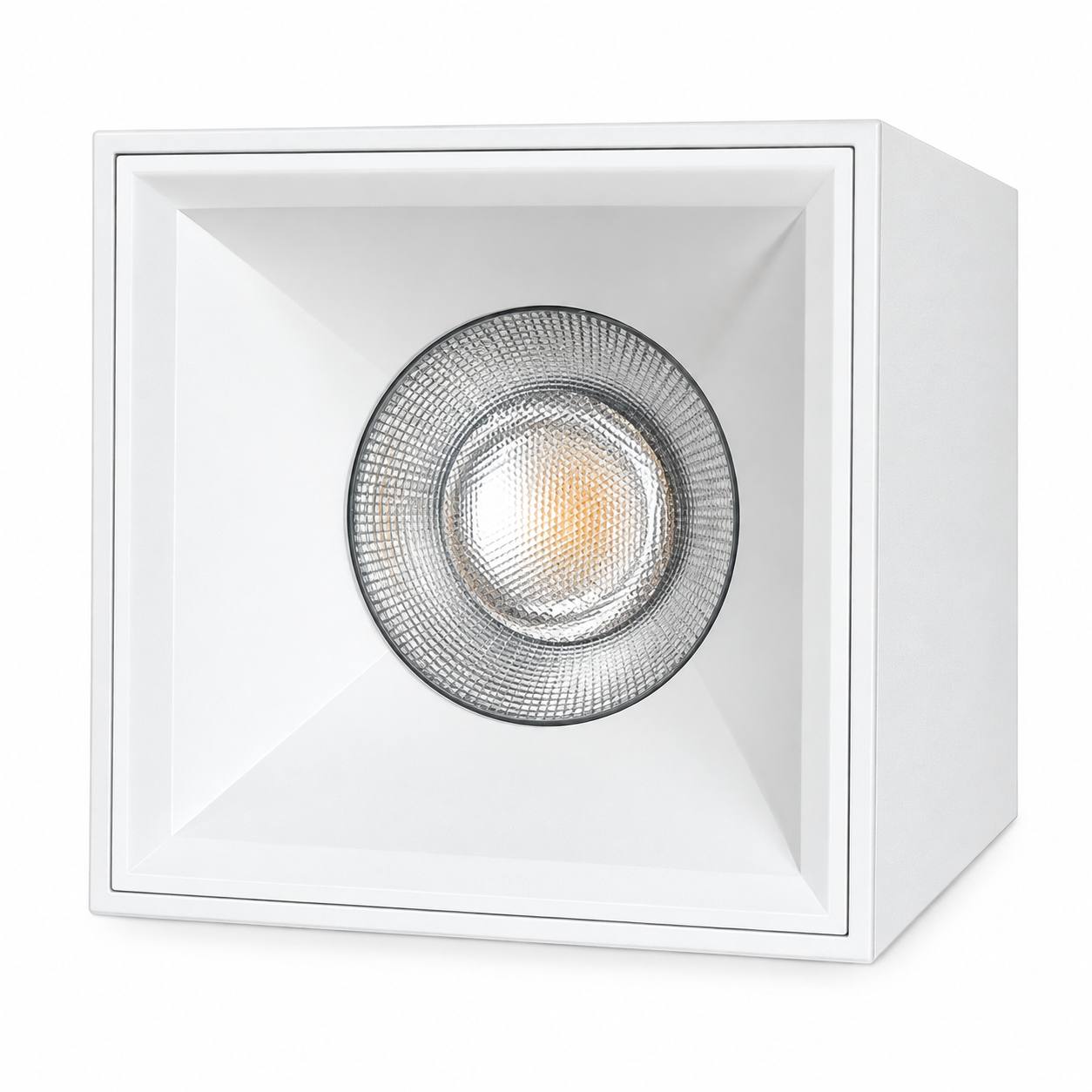 MURAS — 18W Square Surface Spotlight · 4000K · White · IP65 · OSRAM