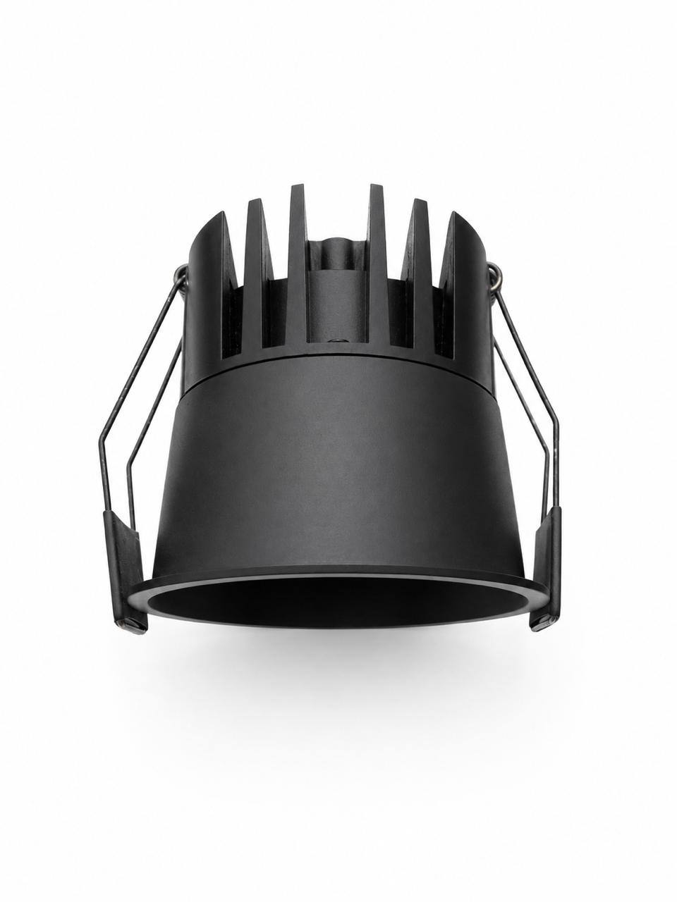 Spark — 10W Recessed Spotlight · 3000K · Black Matt · CRI90