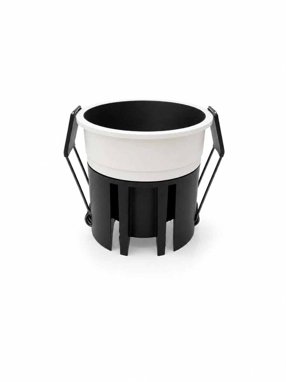 Spark — 7W Recessed Spotlight · 3000K · White Trim / Black Reflector