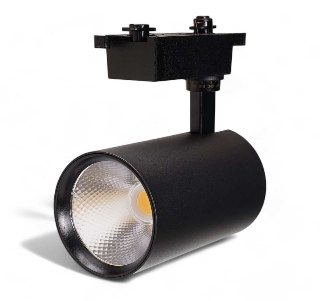 Reilux — 20W COB Track Light · 4000K · 220V · Black