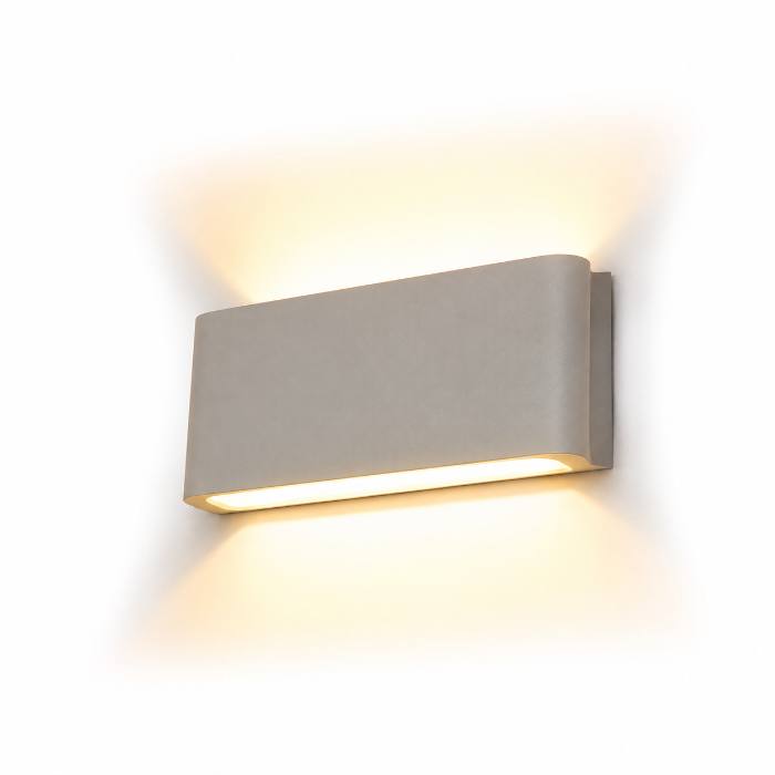 Rayteck Wall Light — 10W, 3000K, IP54, White